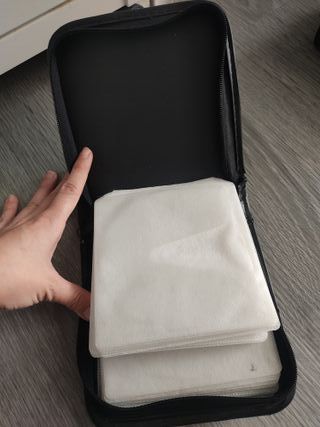 Funda para guardar CDs cuadrada