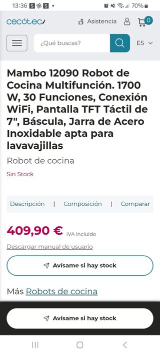 Robot de cocina