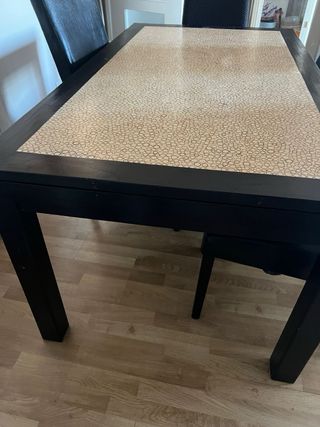 Mesa comedor extensible