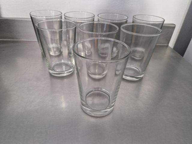 Vasos de sidra cristal