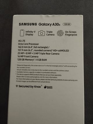 Samsung a30s