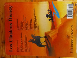 Lote libros Clásicos Disney