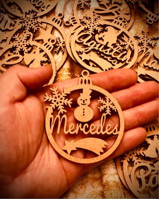 Pack 15 bolas navidad personalizadas