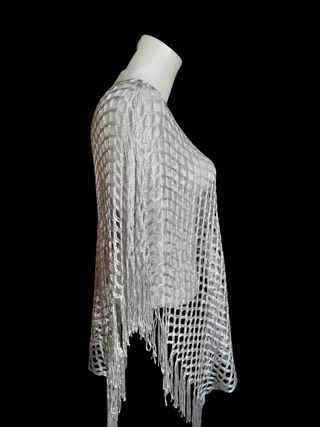 Chal fiesta plateado.