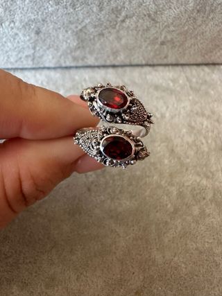Anillo de plata de ley 925