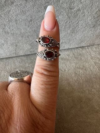 Anillo de plata de ley 925