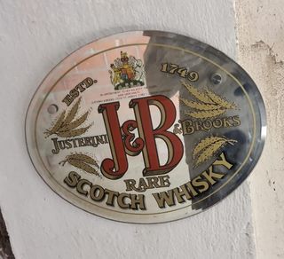 Chapa antigua Whisky