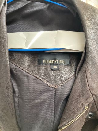 Cazadora de cuero Florentino talla 48