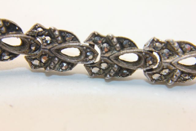 Stupendo orologio gioiello vintage argento marcasi