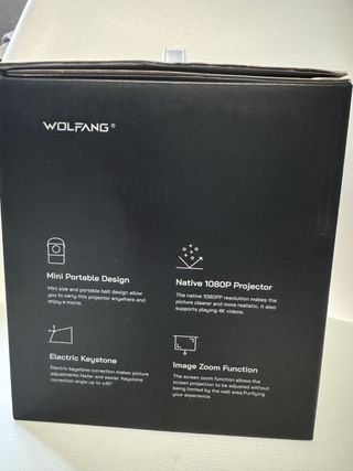 Proyector Portátil, WOLFANG
