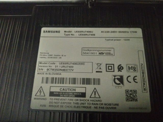 SAMSUNG UE65RU7406UXXC