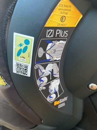 SILLA COCHE BESAFE IZI PLUS GRUPO 0/1/2