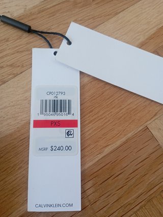 Plumas Calvin Klein XS