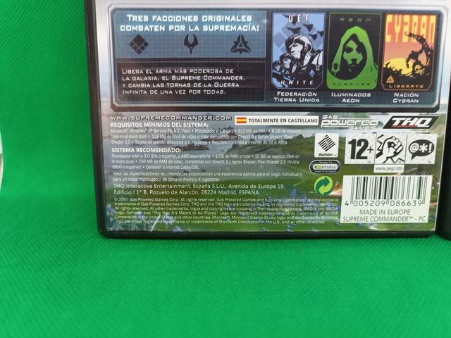 Supreme Commander 1 y 2 ( Pc )