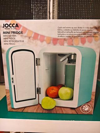Nevera termoelectrica Jocca vintage VERDE