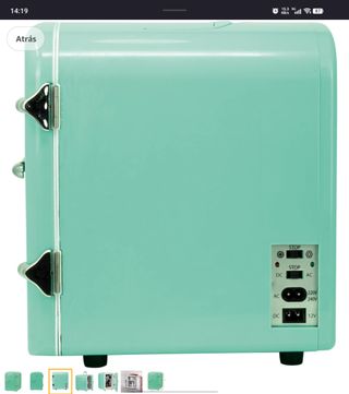 Nevera termoelectrica Jocca vintage VERDE