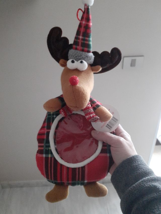 Oggetto natalizio con 3 strofinacci 