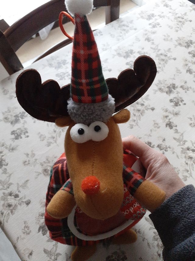 Oggetto natalizio con 3 strofinacci 