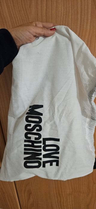 Borsa bianca Love Moschino