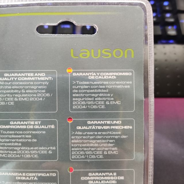 Cable conexión Jack macho 3.5mm ST 1.2M