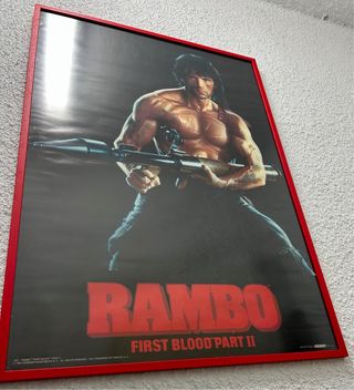 Póster original Rambo