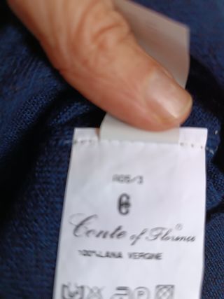 maglia unisex scollo v Conte Of Florence