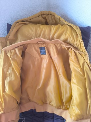 Cazadora tipo bomber ,acolchada forrada