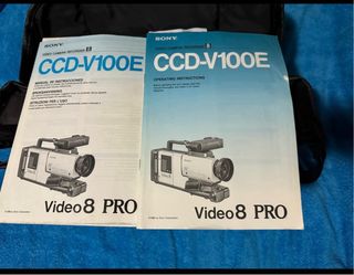 OFERTA CAMARA SONY VIDEO 8 PAL PRO+ MALETA PIEL