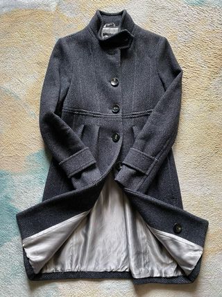 Cappotto grigio Sisley da donna
