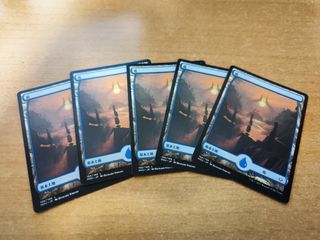 Cartas Magic lote tierras full art japonés