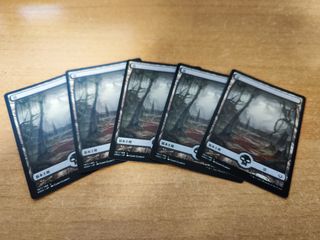 Cartas Magic lote tierras full art japonés