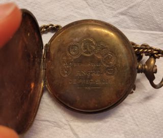 Orologio da tasca inizio 900'. Senza il quadrante.