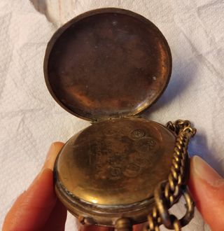 Orologio da tasca inizio 900'. Senza il quadrante.