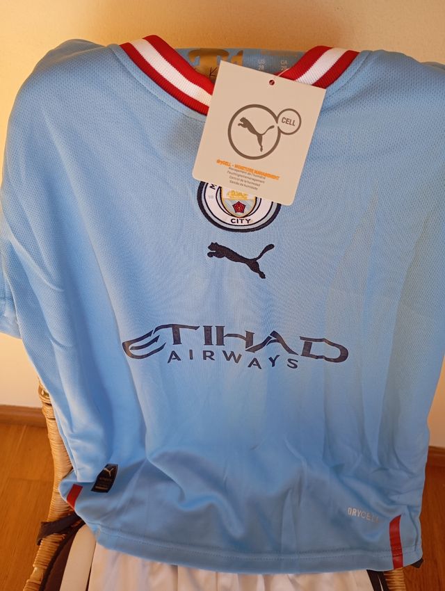 Camiseta infantil Manchester City