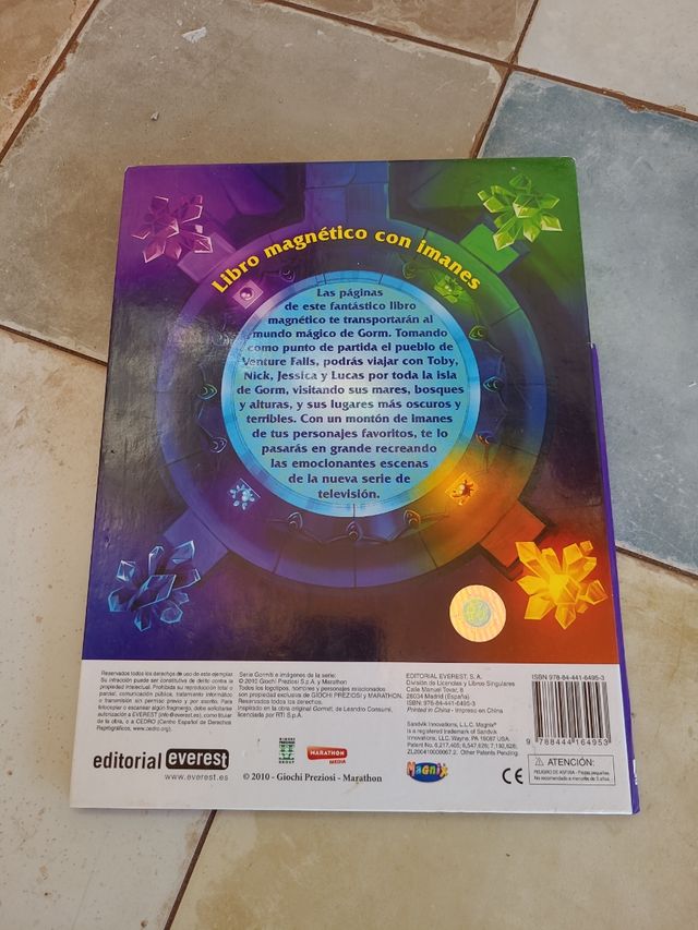 Gormiti. Viaje a Gorm. Libro magnético con imanes: La Era del Eclupse Supremo! (Spanish Edition)