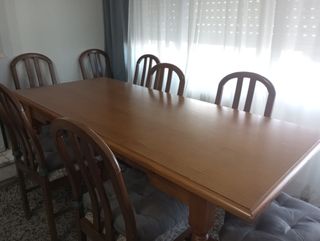 Mesa comedor maciza 