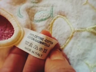 Lotto bavaglini e anelli per dentizione 