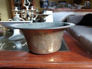 Gran Cuenco de pesa en cobre, Siglo XIX.