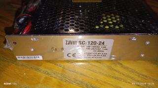 Alimentatore UPS caricabatteriaSC-120-24