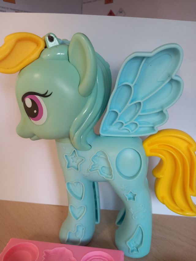 Juguete Unicornio plastilina