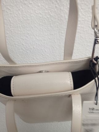 Bolso parfois blanco