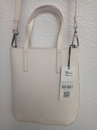 Bolso parfois blanco