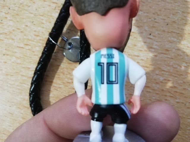 Leo Messi lote llavero y pegatinas nuevo