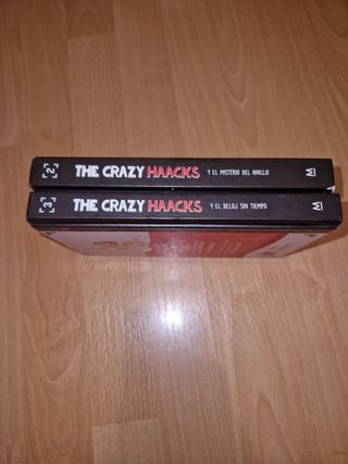 2 libros The Crazy Haacks 