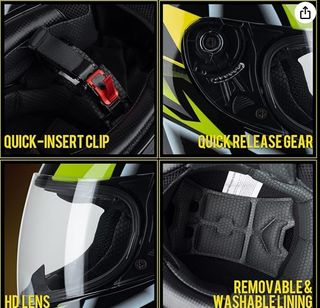Casco de Moto Integral (NUEVO) al 50% de Descuento