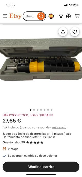 Juego destornillador 14 piezas