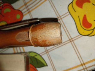 Flauto in legno vintage