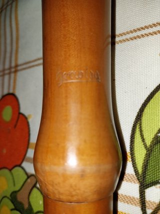 Flauto in legno vintage