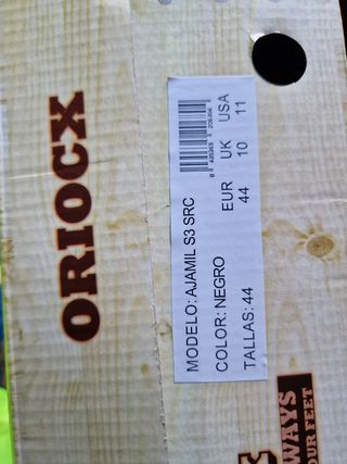 Zapatos de seguridad 
