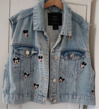 chaleco vaquero Mickey Stradivarius